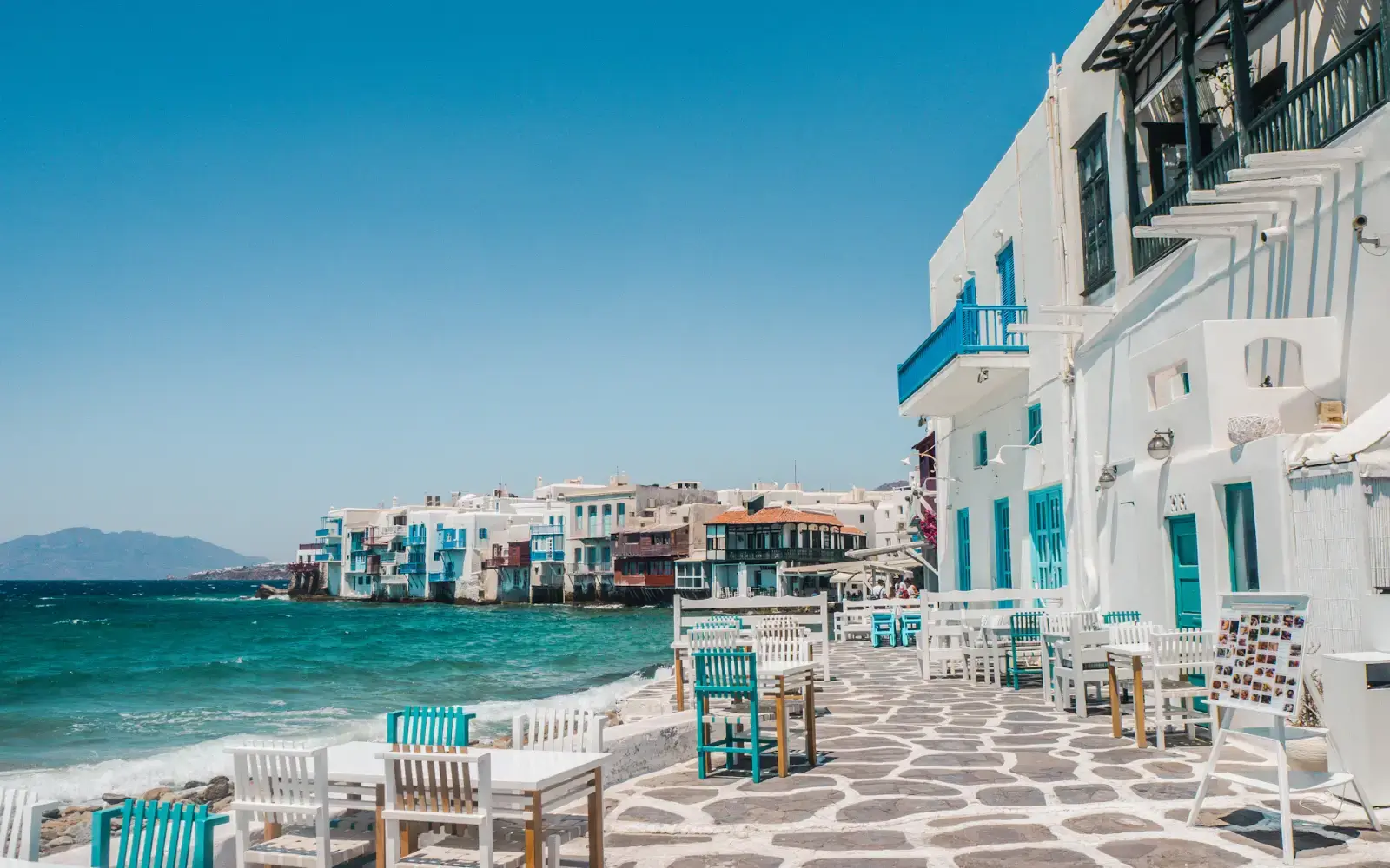 Reservations everywhere, Mykonos